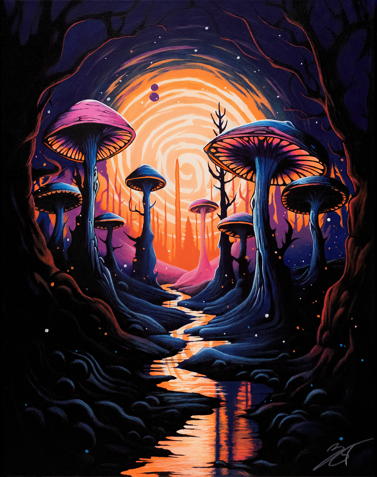 Psilocybia I: Placidity (Print)